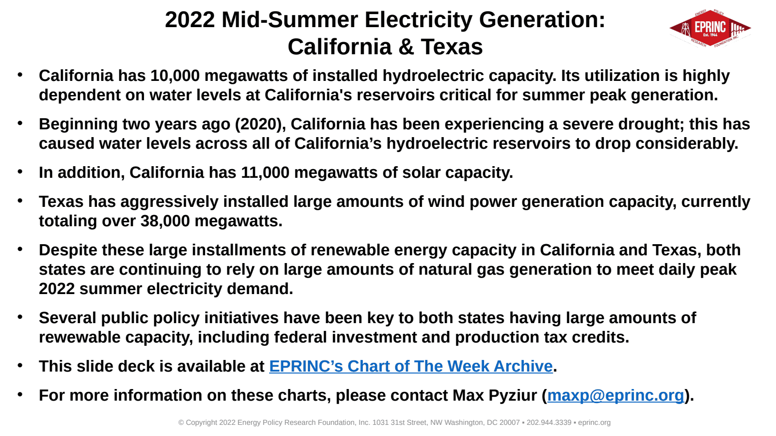 Mid-Summer Electricity Generation: California & Texas — figure 2
