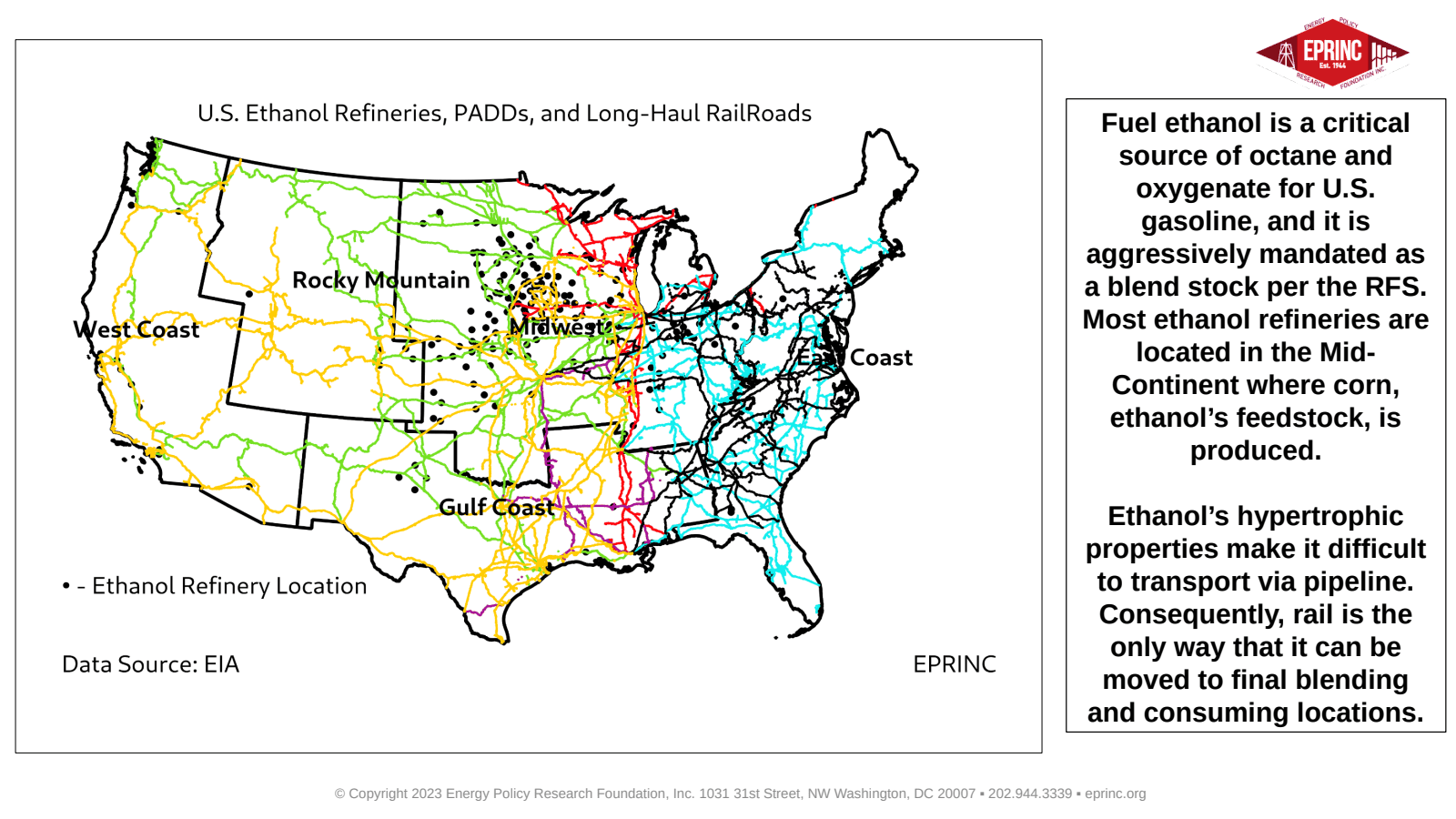U.S. Liquid Fuel and Feedstock Rail Movements: Select Views — figure 2