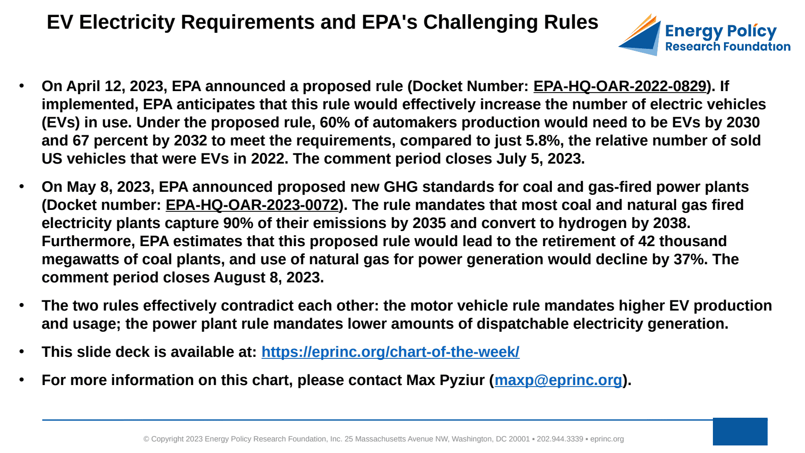 EV Electricity Requirements and EPA’s Challenging Rules — figure 2