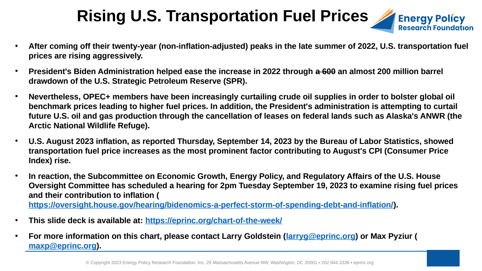 Rising U.S. Transportation Fuel Prices — figure 2