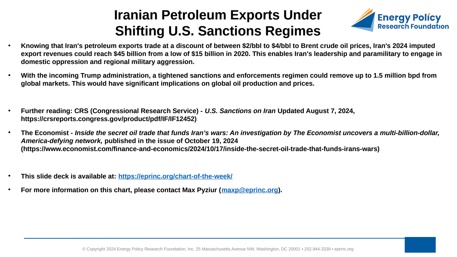 Iranian Petroleum Exports Under Shifting U.S. Sanctions Regimes — figure 4