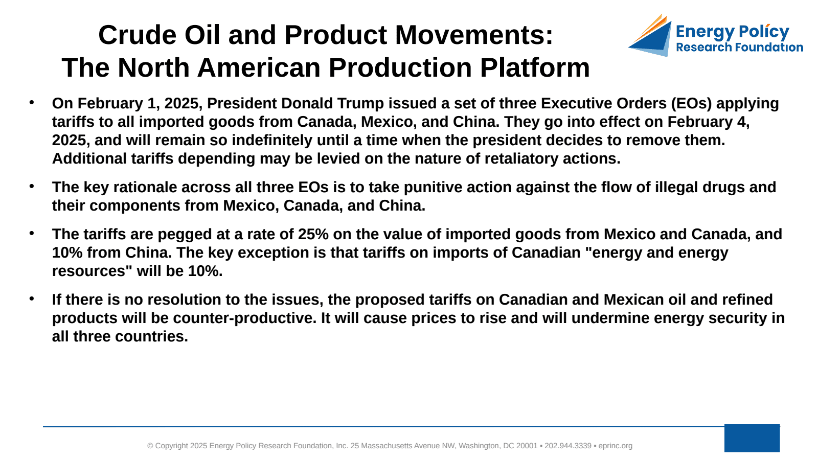 Crude Oil and Product Movements: The North American Production Platform — figure 2