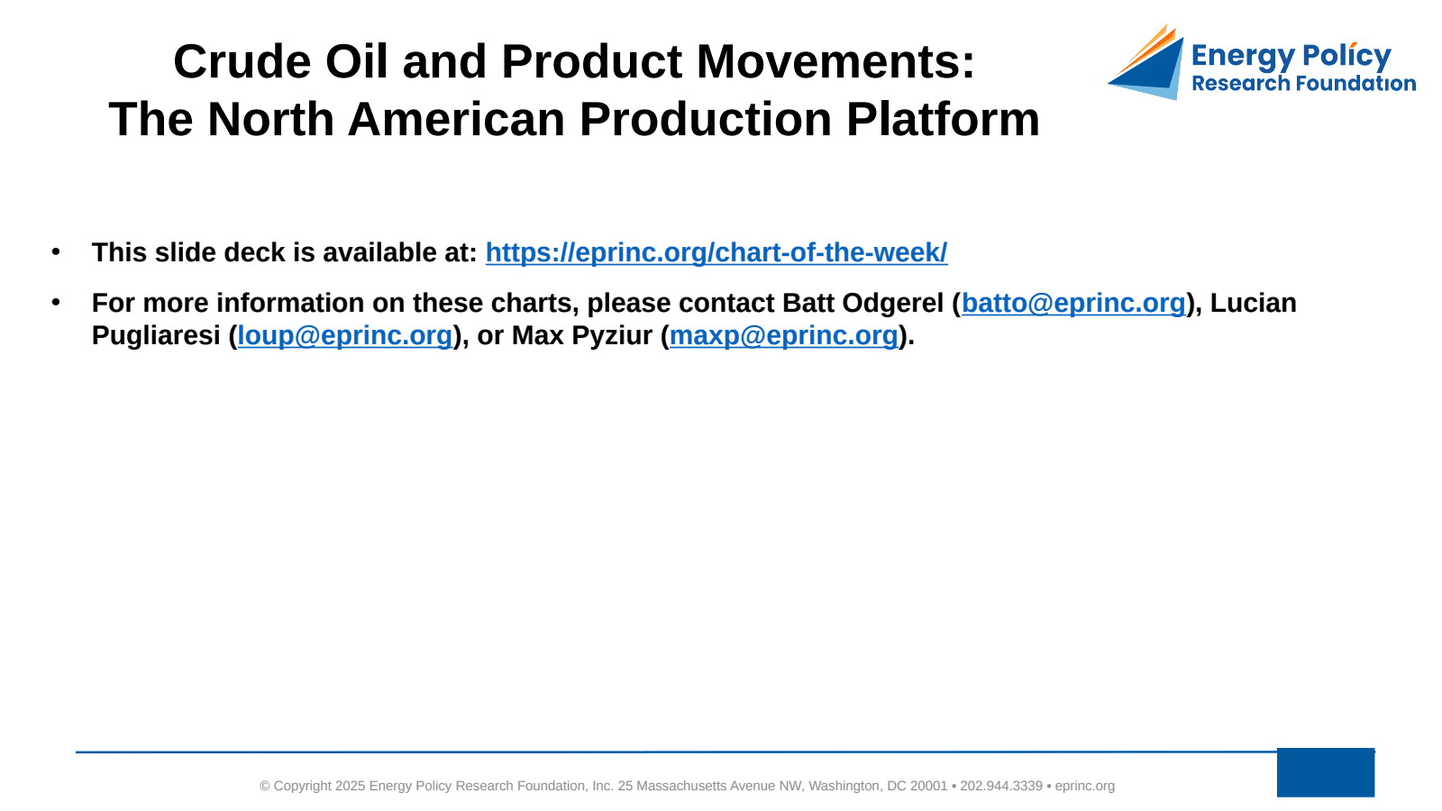 Crude Oil and Product Movements: The North American Production Platform — figure 3
