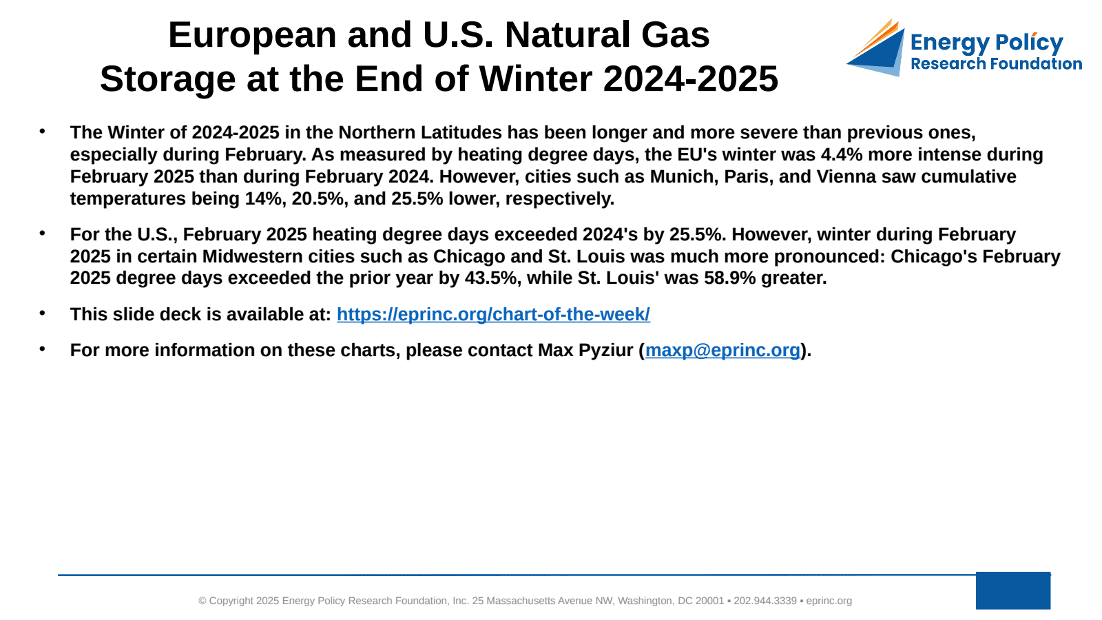 European and U.S. Natural Gas Storage at the End of Winter 2024-2025 — figure 3