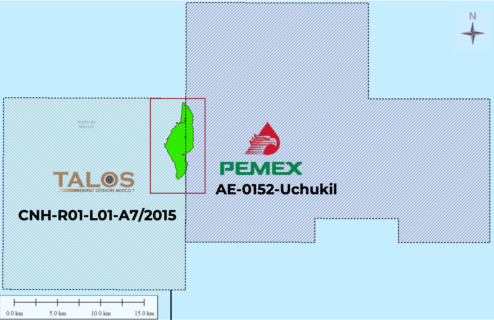 Talos-led estimated revenue from the development of Mexico’s Zama field: Proceeds through 2040 — figure 1