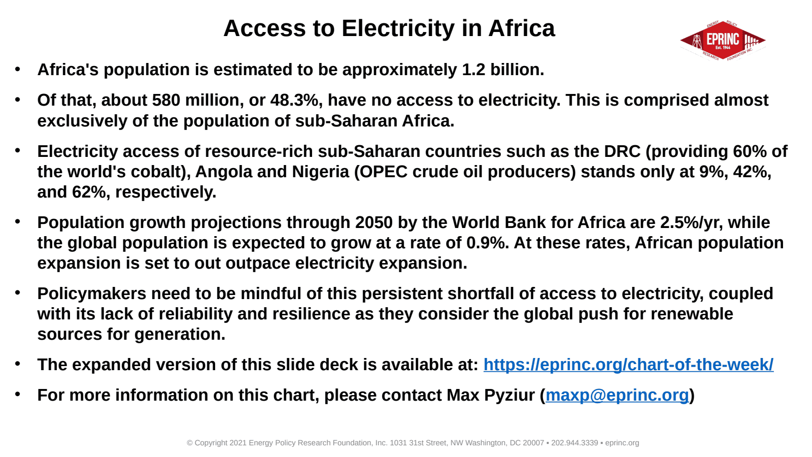 Access to Electricity in Africa — figure 2