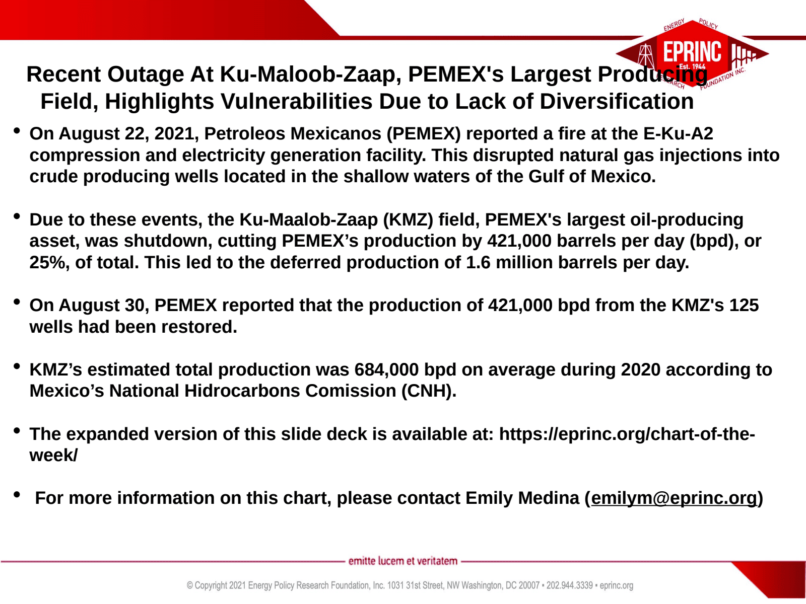 25: Fire at PEMEX’s Ku-Maloob-Zaap Halts Oil Output Temporarily Emily Medina September 8, 2021 Mexico City, Mexico — figure 2